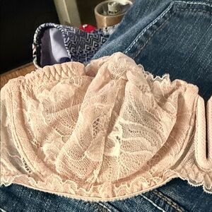 Auden Lace Bra in Soft Pink